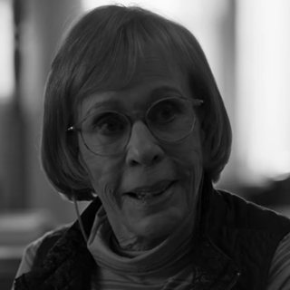 Marion as seen in the show, played by Carol Burnett