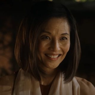 Kumiko as seen in the show, played by Tamlyn Tomita