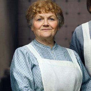 Mrs Patmore as seen in the show, played by Lesley Nicol