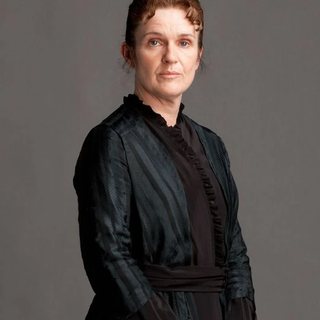Miss O'Brien as seen in the show, played by Siobhan Finneran