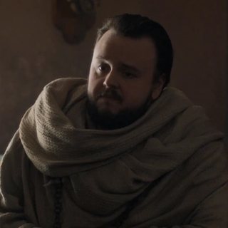 Samwell Tarly, played by John Bradley