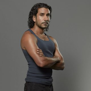 Sayid Jarrah as seen in the show, played by Naveen Andrews