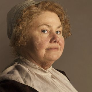 Mrs. FitzGibbons as seen in the show, played by Annette Badland