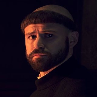 Father Martin Alvito as seen in the show, played by Tommy Bastow