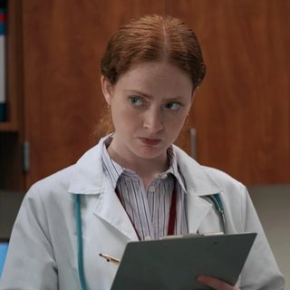 Agnes as seen in the show, played by Zoé de Grand'Maison