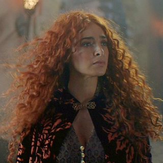 Triss Merigold as seen in the show, played by Anna Shaffer